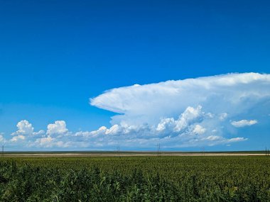 Kansas 'ta fırtına koptu..