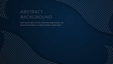 Nokta dalgalı soyut dinamik arkaplan, vektör eps10 illüstrasyon