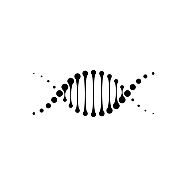 Dna spiral icon. Dna molecule helix spiral. Vector illustration. Medicine and biotechnology. Vector illustration.