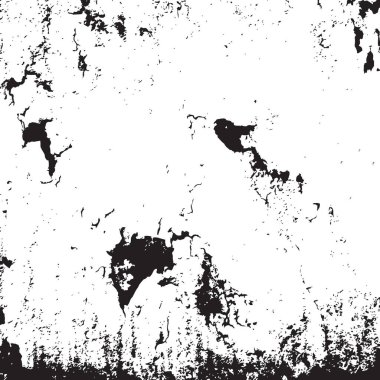 Grunge siyah ve beyaz kentsel vektör doku şablon. Karanlık dağınık toz sıkıntı arka plan kaplaması. Gürültü ve tahıl ile soyut noktalı, çizik, Vintage efekti oluşturmak kolay. Yaşlanma tasarım öğesi