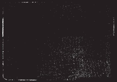 Grunge siyah ve beyaz kentsel vektör doku şablon. Karanlık dağınık toz sıkıntı arka plan kaplaması. Gürültü ve tahıl ile soyut noktalı, çizik, Vintage efekti oluşturmak kolay. Yaşlanma tasarım öğesi