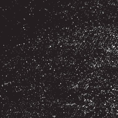 Grunge siyah ve beyaz kentsel vektör doku şablon. Karanlık dağınık toz sıkıntı arka plan kaplaması. Gürültü ve tahıl ile soyut noktalı, çizik, Vintage efekti oluşturmak kolay. Yaşlanma tasarım öğesi