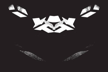 Grunge siyah ve beyaz kentsel vektör doku şablon. Karanlık dağınık toz sıkıntı arka plan kaplaması. Gürültü ve tahıl ile soyut noktalı, çizik, Vintage efekti oluşturmak kolay. Yaşlanma tasarım öğesi