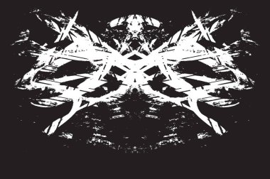 Grunge siyah ve beyaz kentsel vektör doku şablon. Karanlık dağınık toz sıkıntı arka plan kaplaması. Gürültü ve tahıl ile soyut noktalı, çizik, Vintage efekti oluşturmak kolay. Yaşlanma tasarım öğesi