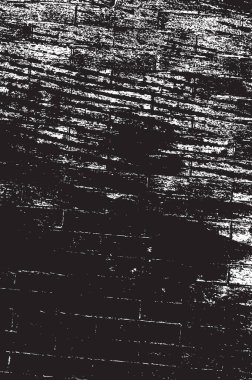 Grunge siyah ve beyaz kentsel vektör doku şablon. Karanlık dağınık toz sıkıntı arka plan kaplaması. Gürültü ve tahıl ile soyut noktalı, çizik, Vintage efekti oluşturmak kolay. Yaşlanma tasarım öğesi