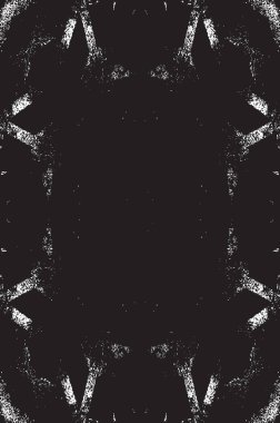 Grunge siyah ve beyaz kentsel vektör doku şablon. Karanlık dağınık toz sıkıntı arka plan kaplaması. Gürültü ve tahıl ile soyut noktalı, çizik, Vintage efekti oluşturmak kolay. Yaşlanma tasarım öğesi