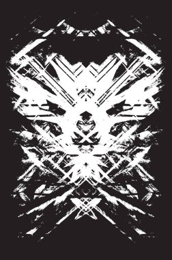 Grunge siyah ve beyaz kentsel vektör doku şablon. Karanlık dağınık toz sıkıntı arka plan kaplaması. Gürültü ve tahıl ile soyut noktalı, çizik, Vintage efekti oluşturmak kolay. Yaşlanma tasarım öğesi