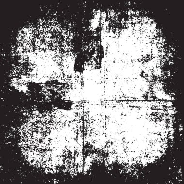 Grunge siyah ve beyaz kentsel vektör doku şablon. Karanlık dağınık toz sıkıntı arka plan kaplaması. Gürültü ve tahıl ile soyut noktalı, çizik, Vintage efekti oluşturmak kolay. Yaşlanma tasarım öğesi