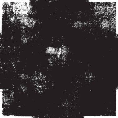 Grunge siyah ve beyaz kentsel vektör doku şablon. Karanlık dağınık toz sıkıntı arka plan kaplaması. Gürültü ve tahıl ile soyut noktalı, çizik, Vintage efekti oluşturmak kolay. Yaşlanma tasarım öğesi