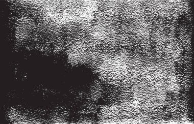 Grunge siyah ve beyaz kentsel vektör doku şablon. Karanlık dağınık toz sıkıntı arka plan kaplaması. Gürültü ve tahıl ile soyut noktalı, çizik, Vintage efekti oluşturmak kolay. Yaşlanma tasarım öğesi