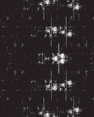 Grunge siyah ve beyaz kentsel vektör doku şablon. Karanlık dağınık toz sıkıntı arka plan kaplaması. Gürültü ve tahıl ile soyut noktalı, çizik, Vintage efekti oluşturmak kolay. Yaşlanma tasarım öğesi