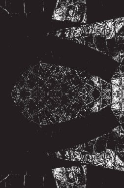 Grunge siyah ve beyaz kentsel vektör doku şablon. Karanlık dağınık toz sıkıntı arka plan kaplaması. Gürültü ve tahıl ile soyut noktalı, çizik, Vintage efekti oluşturmak kolay. Yaşlanma tasarım öğesi