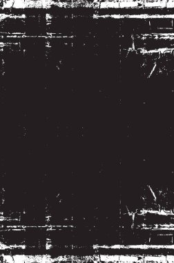 Grunge siyah ve beyaz kentsel vektör doku şablon. Karanlık dağınık toz sıkıntı arka plan kaplaması. Gürültü ve tahıl ile soyut noktalı, çizik, Vintage efekti oluşturmak kolay. Yaşlanma tasarım öğesi