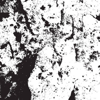 Grunge siyah ve beyaz kentsel vektör doku şablon. Karanlık dağınık toz sıkıntı arka plan kaplaması. Gürültü ve tahıl ile soyut noktalı, çizik, Vintage efekti oluşturmak kolay. Yaşlanma tasarım öğesi
