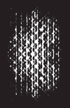 Grunge siyah ve beyaz kentsel vektör doku şablon. Karanlık dağınık toz sıkıntı arka plan kaplaması. Gürültü ve tahıl ile soyut noktalı, çizik, Vintage efekti oluşturmak kolay. Yaşlanma tasarım öğesi