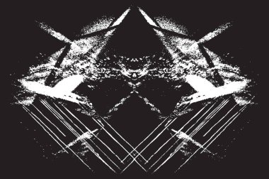 Grunge siyah ve beyaz kentsel vektör doku şablon. Karanlık dağınık toz sıkıntı arka plan kaplaması. Gürültü ve tahıl ile soyut noktalı, çizik, Vintage efekti oluşturmak kolay. Yaşlanma tasarım öğesi