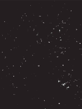 Grunge siyah ve beyaz kentsel vektör doku şablon. Karanlık dağınık toz sıkıntı arka plan kaplaması. Gürültü ve tahıl ile soyut noktalı, çizik, Vintage efekti oluşturmak kolay. Yaşlanma tasarım öğesi