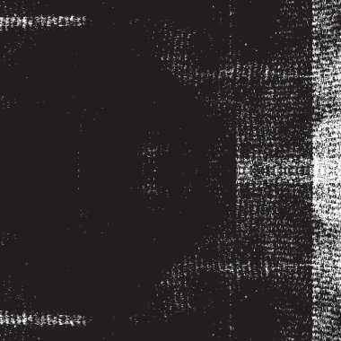 Grunge siyah ve beyaz kentsel vektör doku şablon. Karanlık dağınık toz sıkıntı arka plan kaplaması. Gürültü ve tahıl ile soyut noktalı, çizik, Vintage efekti oluşturmak kolay. Yaşlanma tasarım öğesi