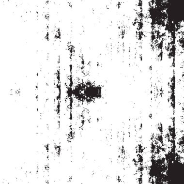 Grunge siyah ve beyaz kentsel vektör doku şablon. Karanlık dağınık toz sıkıntı arka plan kaplaması. Gürültü ve tahıl ile soyut noktalı, çizik, Vintage efekti oluşturmak kolay. Yaşlanma tasarım öğesi