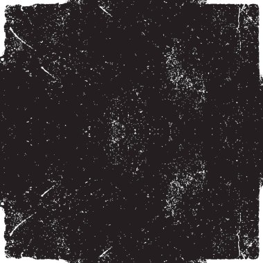 Grunge siyah ve beyaz kentsel vektör doku şablon. Karanlık dağınık toz sıkıntı arka plan kaplaması. Gürültü ve tahıl ile soyut noktalı, çizik, Vintage efekti oluşturmak kolay. Yaşlanma tasarım öğesi