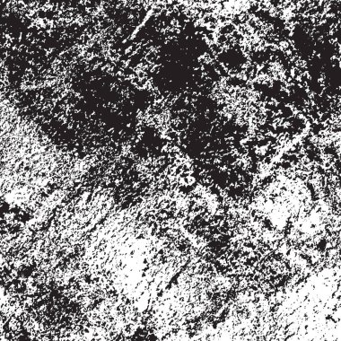 Grunge siyah ve beyaz kentsel vektör doku şablon. Karanlık dağınık toz sıkıntı arka plan kaplaması. Gürültü ve tahıl ile soyut noktalı, çizik, Vintage efekti oluşturmak kolay. Yaşlanma tasarım öğesi