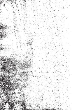 Grunge siyah ve beyaz kentsel vektör doku şablon. Karanlık dağınık toz sıkıntı arka plan kaplaması. Gürültü ve tahıl ile soyut noktalı, çizik, Vintage efekti oluşturmak kolay. Yaşlanma tasarım öğesi