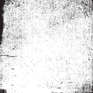 Grunge siyah ve beyaz kentsel vektör doku şablon. Karanlık dağınık toz sıkıntı arka plan kaplaması. Gürültü ve tahıl ile soyut noktalı, çizik, Vintage efekti oluşturmak kolay. Yaşlanma tasarım öğesi