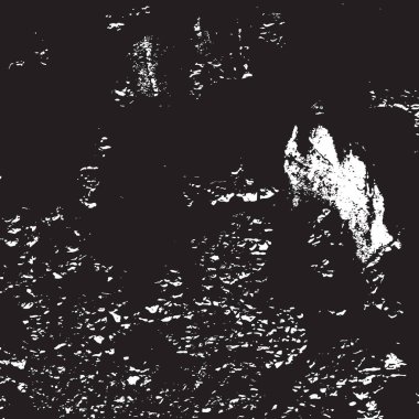 Grunge siyah ve beyaz kentsel vektör doku şablon. Karanlık dağınık toz sıkıntı arka plan kaplaması. Gürültü ve tahıl ile soyut noktalı, çizik, Vintage efekti oluşturmak kolay. Yaşlanma tasarım öğesi