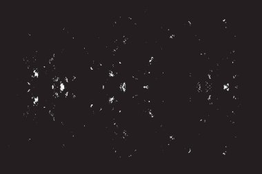 Grunge siyah ve beyaz kentsel vektör doku şablon. Karanlık dağınık toz sıkıntı arka plan kaplaması. Gürültü ve tahıl ile soyut noktalı, çizik, Vintage efekti oluşturmak kolay. Yaşlanma tasarım öğesi