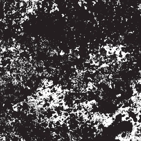 Fekete Fehér Városi Vektor Grunge Textúra Sablon Sötét Rendetlen Por — Stock Vector