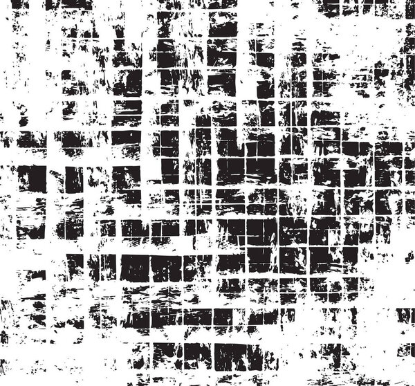 Grunge Black and White Urban Vector Texture Template. Темно-грязная пыль накладывается на фон бедствия. Легко создавать абстрактные точечные, царапанные, винтажные эффекты с шумом и зерном. Элемент дизайна старения
