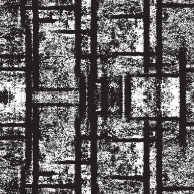 Grunge siyah ve beyaz kentsel vektör doku şablon. Karanlık dağınık toz sıkıntı arka plan kaplaması. Gürültü ve tahıl ile soyut noktalı, çizik, Vintage efekti oluşturmak kolay. Yaşlanma tasarım öğesi