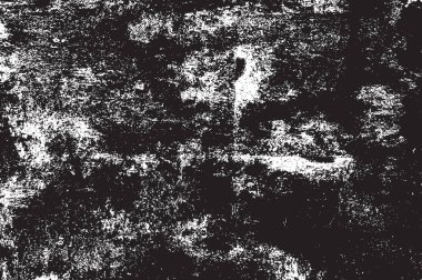 Grunge siyah ve beyaz kentsel vektör doku şablon. Karanlık dağınık toz sıkıntı arka plan kaplaması. Gürültü ve tahıl ile soyut noktalı, çizik, Vintage efekti oluşturmak kolay. Yaşlanma tasarım öğesi