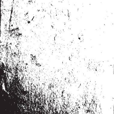Grunge siyah ve beyaz kentsel vektör doku şablon. Karanlık dağınık toz sıkıntı arka plan kaplaması. Gürültü ve tahıl ile soyut noktalı, çizik, Vintage efekti oluşturmak kolay. Yaşlanma tasarım öğesi