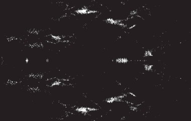 Grunge siyah ve beyaz kentsel vektör doku şablon. Karanlık dağınık toz sıkıntı arka plan kaplaması. Gürültü ve tahıl ile soyut noktalı, çizik, Vintage efekti oluşturmak kolay. Yaşlanma tasarım öğesi