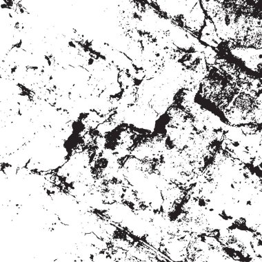 Grunge siyah ve beyaz kentsel vektör doku şablon. Karanlık dağınık toz sıkıntı arka plan kaplaması. Gürültü ve tahıl ile soyut noktalı, çizik, Vintage efekti oluşturmak kolay. Yaşlanma tasarım öğesi