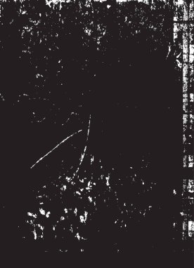 Grunge siyah ve beyaz kentsel vektör doku şablon. Karanlık dağınık toz sıkıntı arka plan kaplaması. Gürültü ve tahıl ile soyut noktalı, çizik, Vintage efekti oluşturmak kolay. Yaşlanma tasarım öğesi