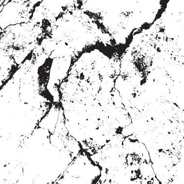 Grunge siyah ve beyaz kentsel vektör doku şablon. Karanlık dağınık toz sıkıntı arka plan kaplaması. Gürültü ve tahıl ile soyut noktalı, çizik, Vintage efekti oluşturmak kolay. Yaşlanma tasarım öğesi