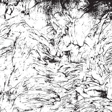 Grunge siyah ve beyaz kentsel vektör doku şablon. Karanlık dağınık toz sıkıntı arka plan kaplaması. Gürültü ve tahıl ile soyut noktalı, çizik, Vintage efekti oluşturmak kolay. Yaşlanma tasarım öğesi