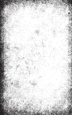 Grunge siyah ve beyaz kentsel vektör doku şablon. Karanlık dağınık toz sıkıntı arka plan kaplaması. Gürültü ve tahıl ile soyut noktalı, çizik, Vintage efekti oluşturmak kolay. Yaşlanma tasarım öğesi