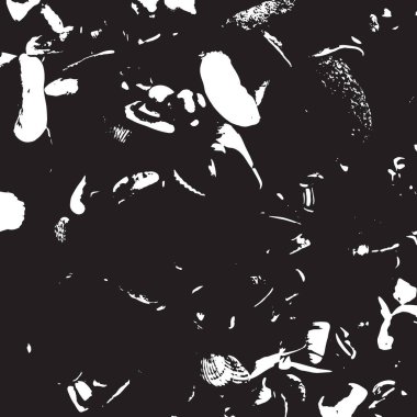 Grunge siyah ve beyaz kentsel vektör doku şablon. Karanlık dağınık toz sıkıntı arka plan kaplaması. Gürültü ve tahıl ile soyut noktalı, çizik, Vintage efekti oluşturmak kolay. Yaşlanma tasarım öğesi