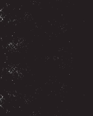 Grunge siyah ve beyaz kentsel vektör doku şablon. Karanlık dağınık toz sıkıntı arka plan kaplaması. Gürültü ve tahıl ile soyut noktalı, çizik, Vintage efekti oluşturmak kolay. Yaşlanma tasarım öğesi