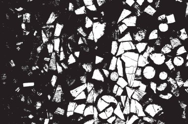 Grunge siyah ve beyaz kentsel vektör doku şablon. Karanlık dağınık toz sıkıntı arka plan kaplaması. Gürültü ve tahıl ile soyut noktalı, çizik, Vintage efekti oluşturmak kolay. Yaşlanma tasarım öğesi