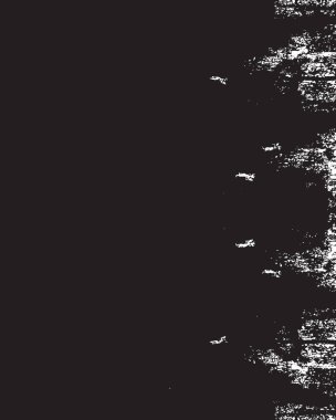 Grunge siyah ve beyaz kentsel vektör doku şablon. Karanlık dağınık toz sıkıntı arka plan kaplaması. Gürültü ve tahıl ile soyut noktalı, çizik, Vintage efekti oluşturmak kolay. Yaşlanma tasarım öğesi