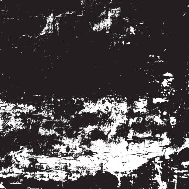 Grunge siyah ve beyaz kentsel vektör doku şablon. Karanlık dağınık toz sıkıntı arka plan kaplaması. Gürültü ve tahıl ile soyut noktalı, çizik, Vintage efekti oluşturmak kolay. Yaşlanma tasarım öğesi