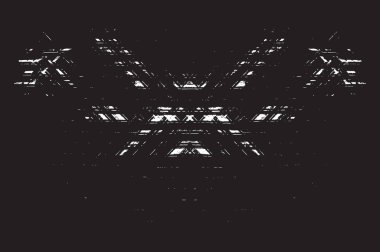 Grunge siyah ve beyaz kentsel vektör doku şablon. Karanlık dağınık toz sıkıntı arka plan kaplaması. Gürültü ve tahıl ile soyut noktalı, çizik, Vintage efekti oluşturmak kolay. Yaşlanma tasarım öğesi