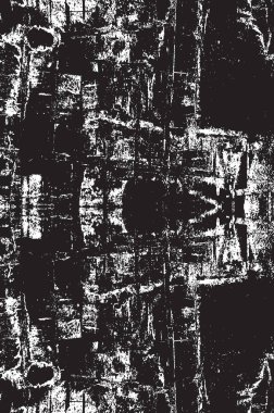 Grunge siyah ve beyaz kentsel vektör doku şablon. Karanlık dağınık toz sıkıntı arka plan kaplaması. Gürültü ve tahıl ile soyut noktalı, çizik, Vintage efekti oluşturmak kolay. Yaşlanma tasarım öğesi