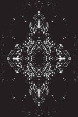 Grunge siyah ve beyaz kentsel vektör doku şablon. Karanlık dağınık toz sıkıntı arka plan kaplaması. Gürültü ve tahıl ile soyut noktalı, çizik, Vintage efekti oluşturmak kolay. Yaşlanma tasarım öğesi