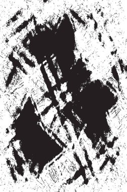 Grunge siyah ve beyaz kentsel vektör doku şablon. Karanlık dağınık toz sıkıntı arka plan kaplaması. Gürültü ve tahıl ile soyut noktalı, çizik, Vintage efekti oluşturmak kolay. Yaşlanma tasarım öğesi