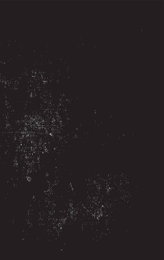 Grunge siyah ve beyaz kentsel vektör doku şablon. Karanlık dağınık toz sıkıntı arka plan kaplaması. Gürültü ve tahıl ile soyut noktalı, çizik, Vintage efekti oluşturmak kolay. Yaşlanma tasarım öğesi